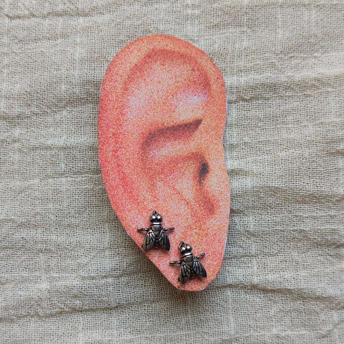 Fly earrings