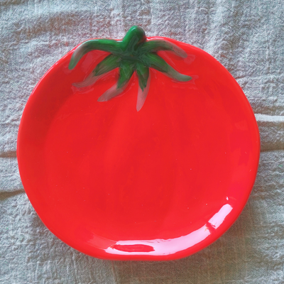 Tomato snack plate